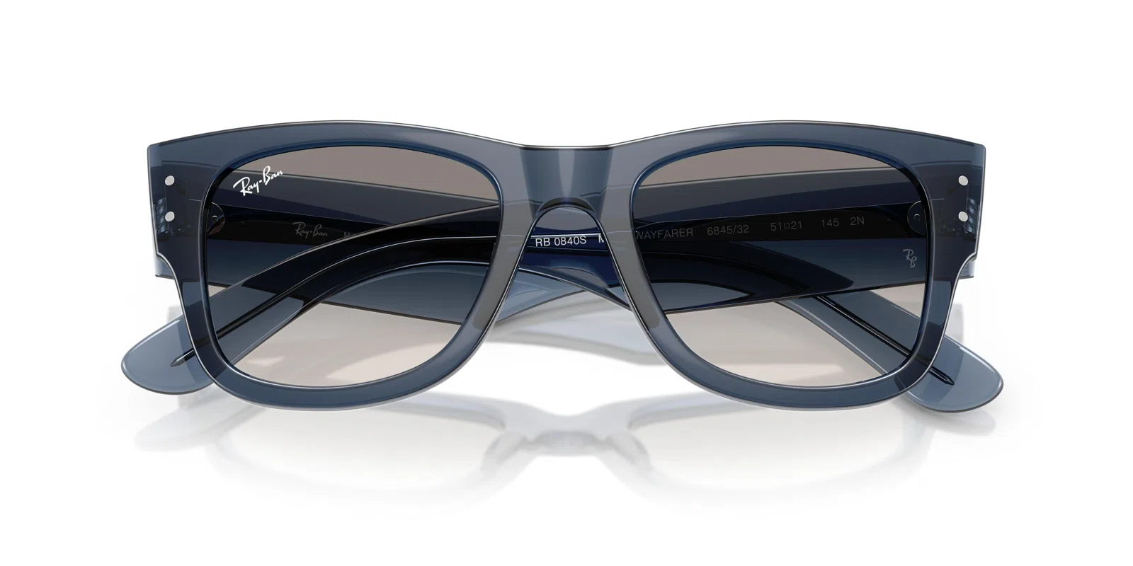 Ray-Ban Mega Wayfarer 0840S Sunglasses - view 83